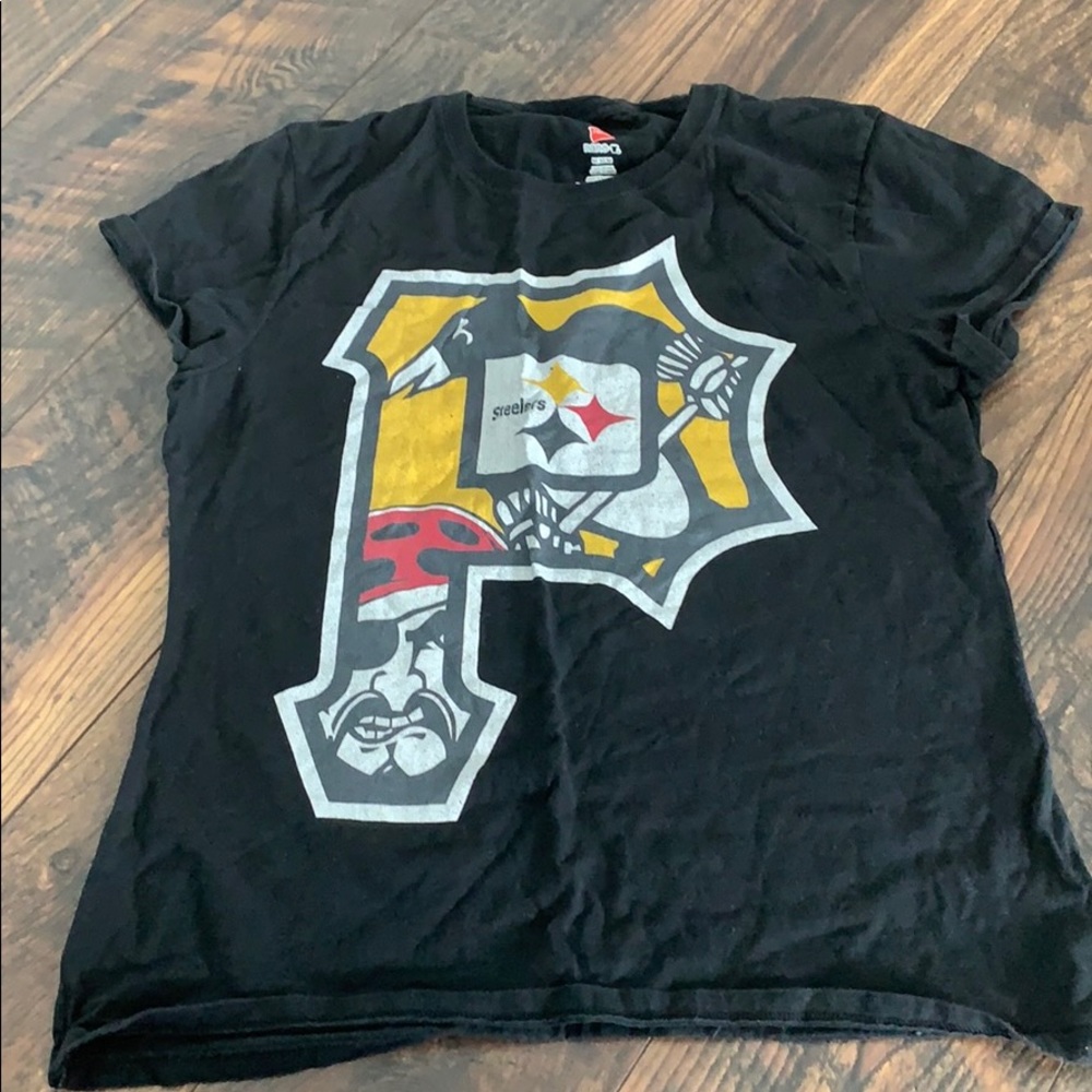 3 team Pittsburgh shirt